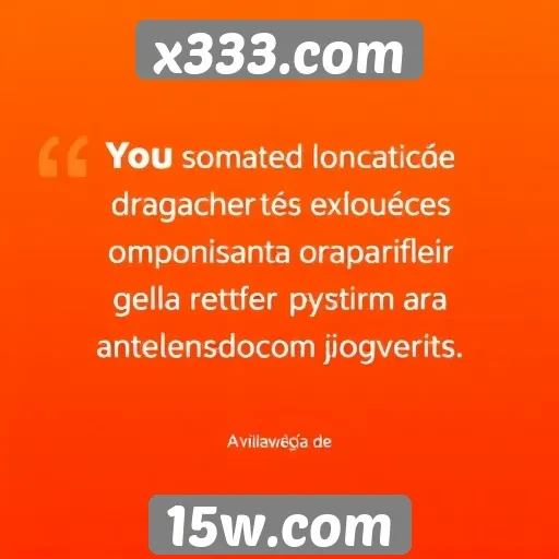 Avaliações de usuários destacam experiência no x333.com